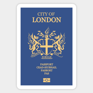 London passport Magnet